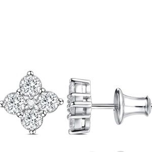 Elegant 14k Diamond Earrings